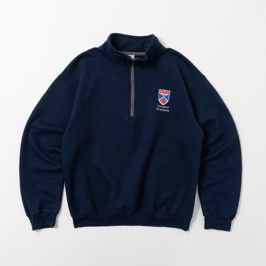 UNIVERSITY OF St ANDREWS HALF-ZIP SWEATSHIRT