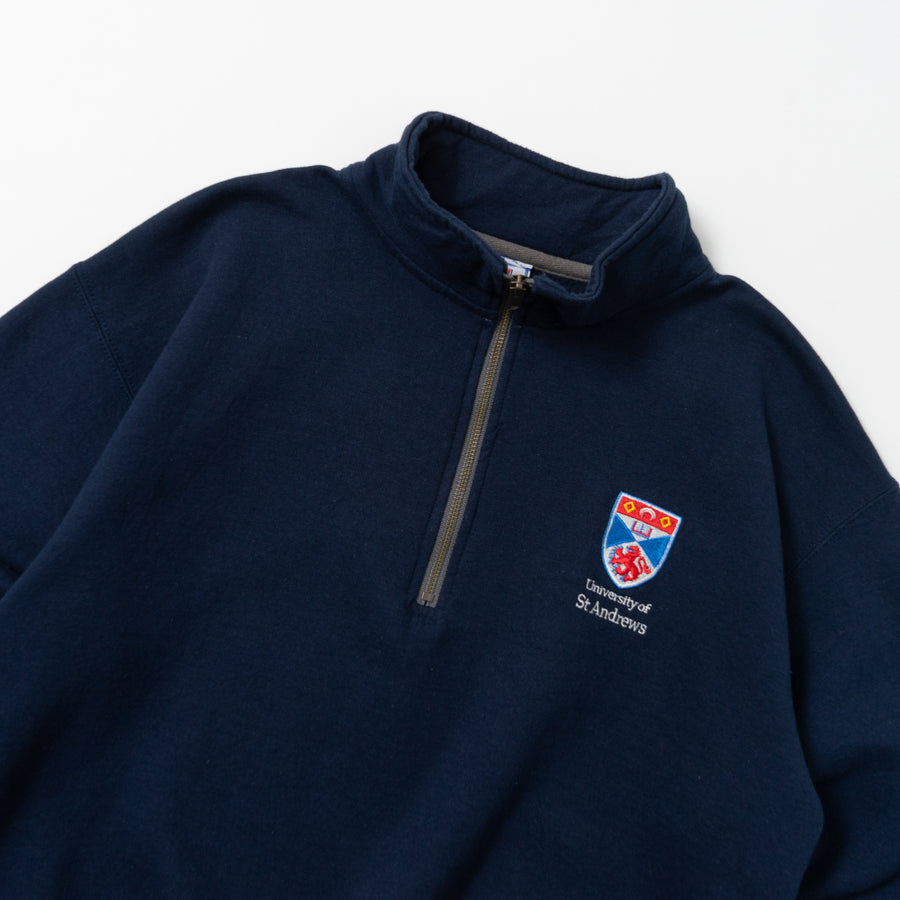 UNIVERSITY OF St ANDREWS HALF-ZIP SWEATSHIRT