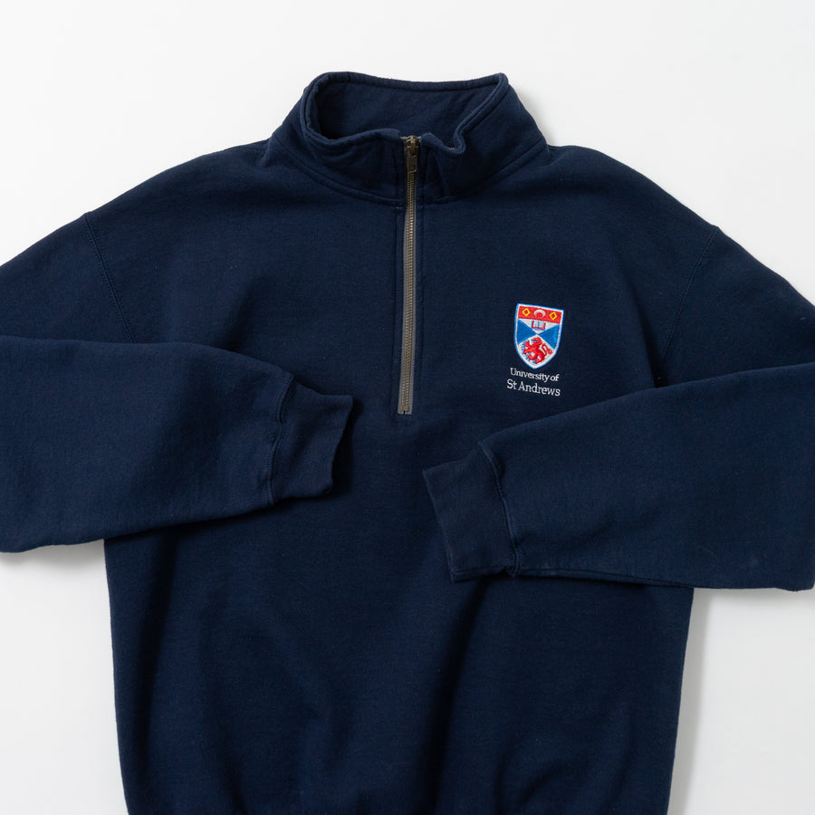 UNIVERSITY OF St ANDREWS HALF-ZIP SWEATSHIRT