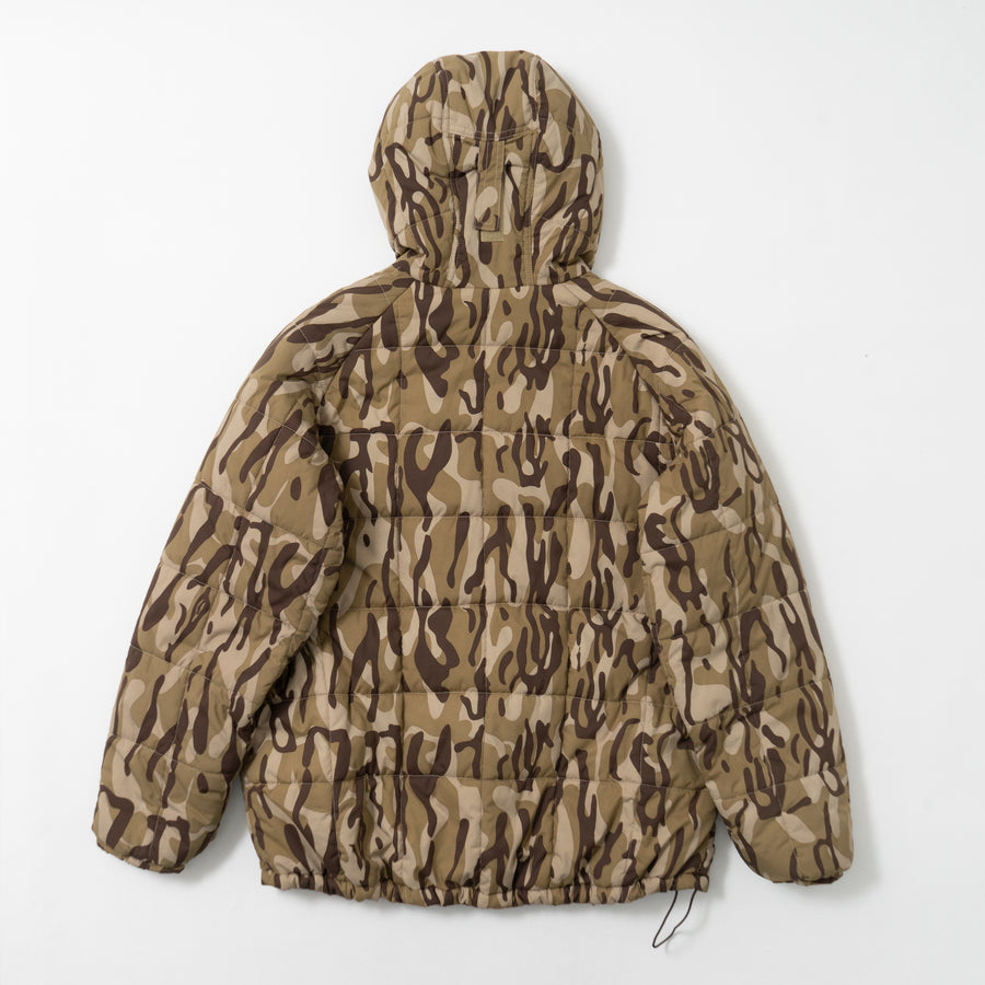00's COLUMBIA CAMOUFLAGE PADDED HOODED JACKET