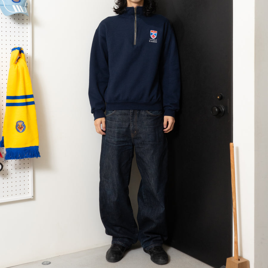 UNIVERSITY OF St ANDREWS HALF-ZIP SWEATSHIRT
