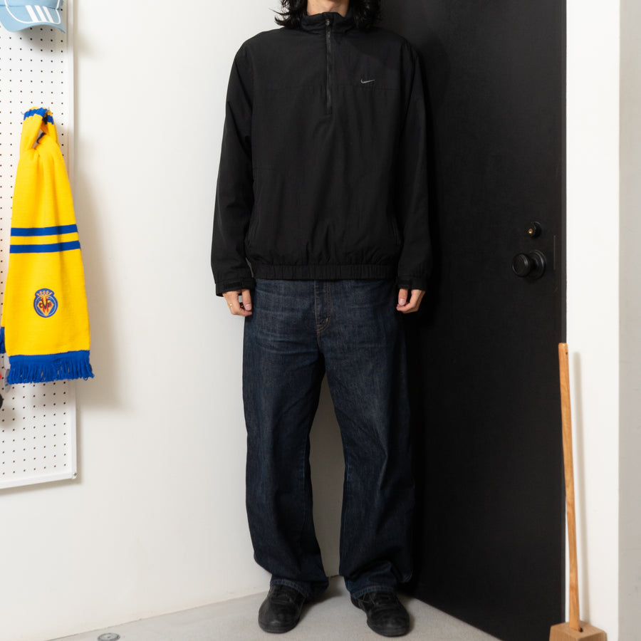 00's NIKE GOLF HALF-ZIP PADDED JACKET