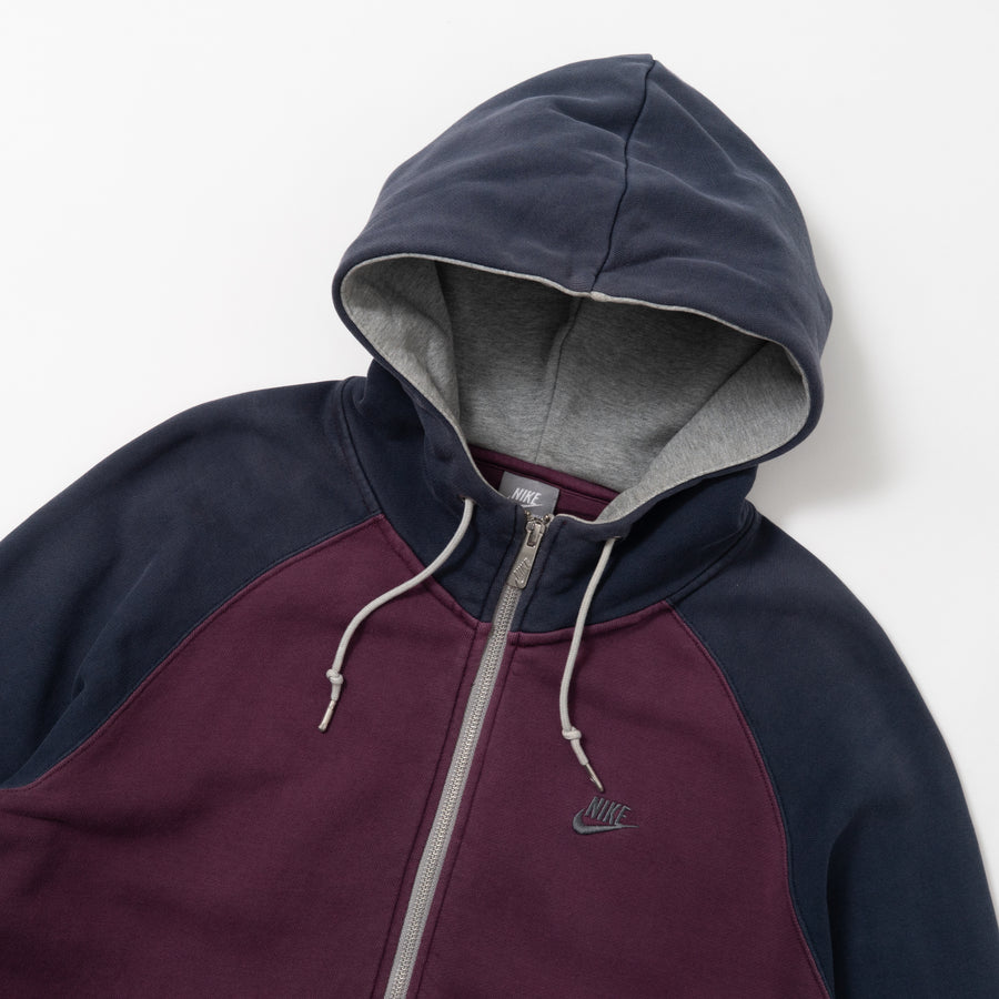 00's NIKE MULTI COLOR FULL-ZIP HOODIE