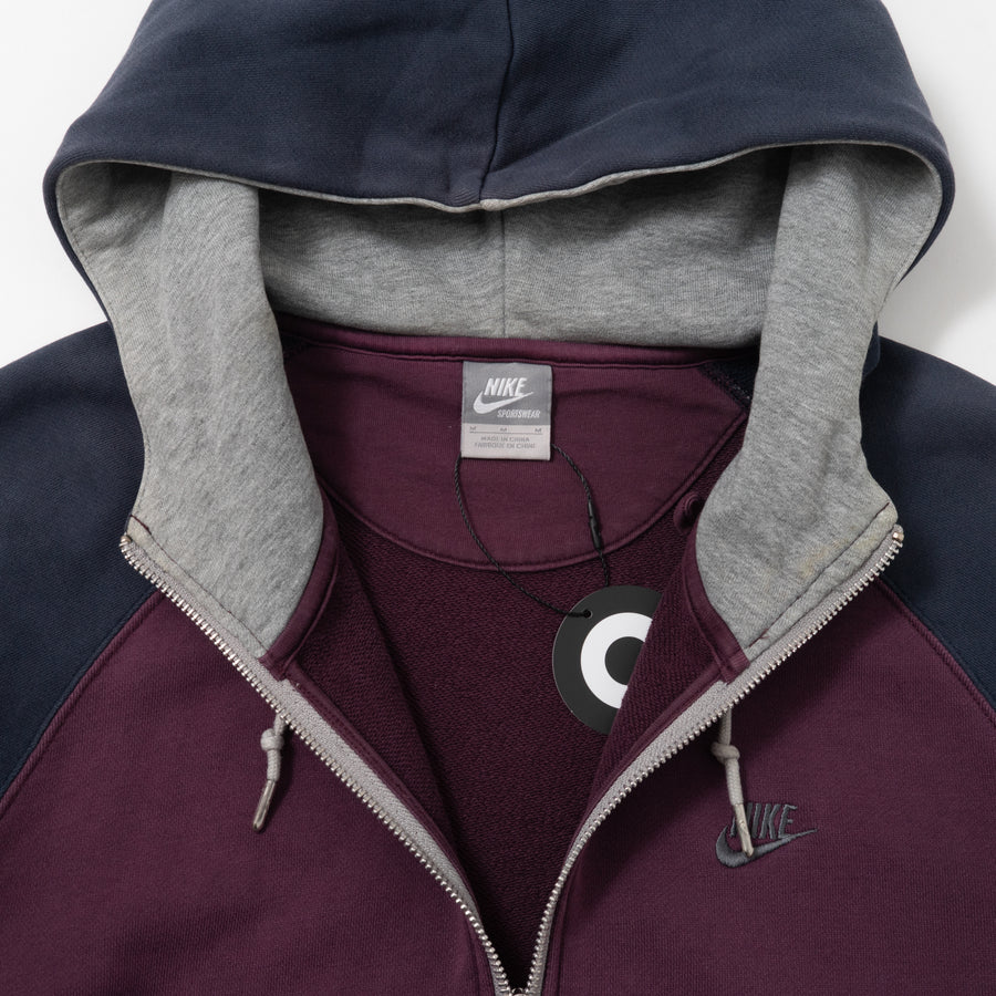 00's NIKE MULTI COLOR FULL-ZIP HOODIE