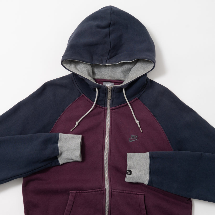 00's NIKE MULTI COLOR FULL-ZIP HOODIE