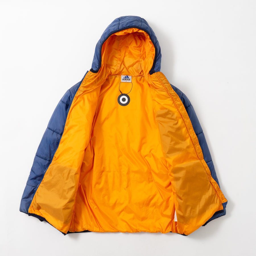 90's ADIDAS ADVENTURE PADDED HOODED JACKET