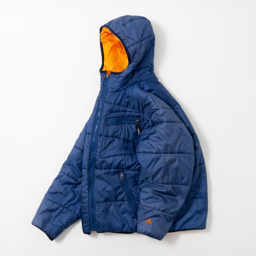 90's ADIDAS ADVENTURE PADDED HOODED JACKET
