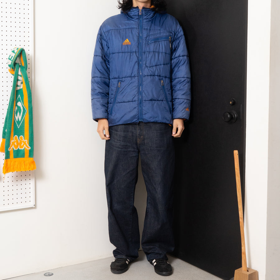 90's ADIDAS ADVENTURE PADDED HOODED JACKET