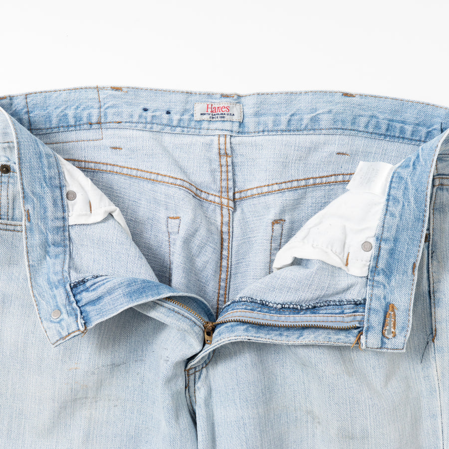 00'S HANES WASHED STRAIGHT JEANS