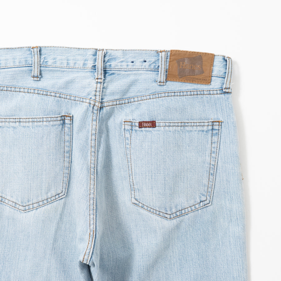 00'S HANES WASHED STRAIGHT JEANS
