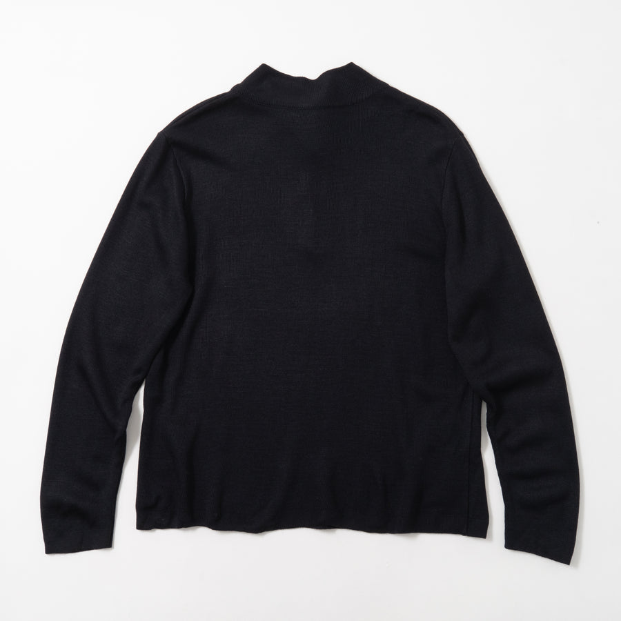 90's FEDEX HALF-ZIP KNIT SWEATER