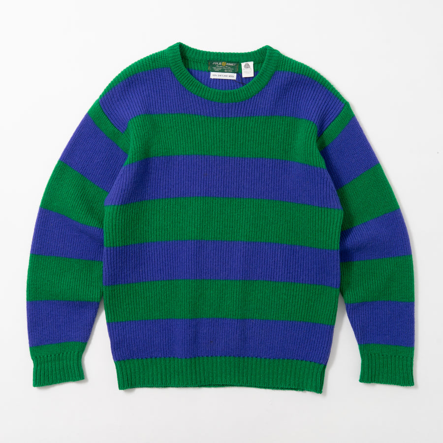 90's JULE RIMET STRIPED KNIT SWEATER