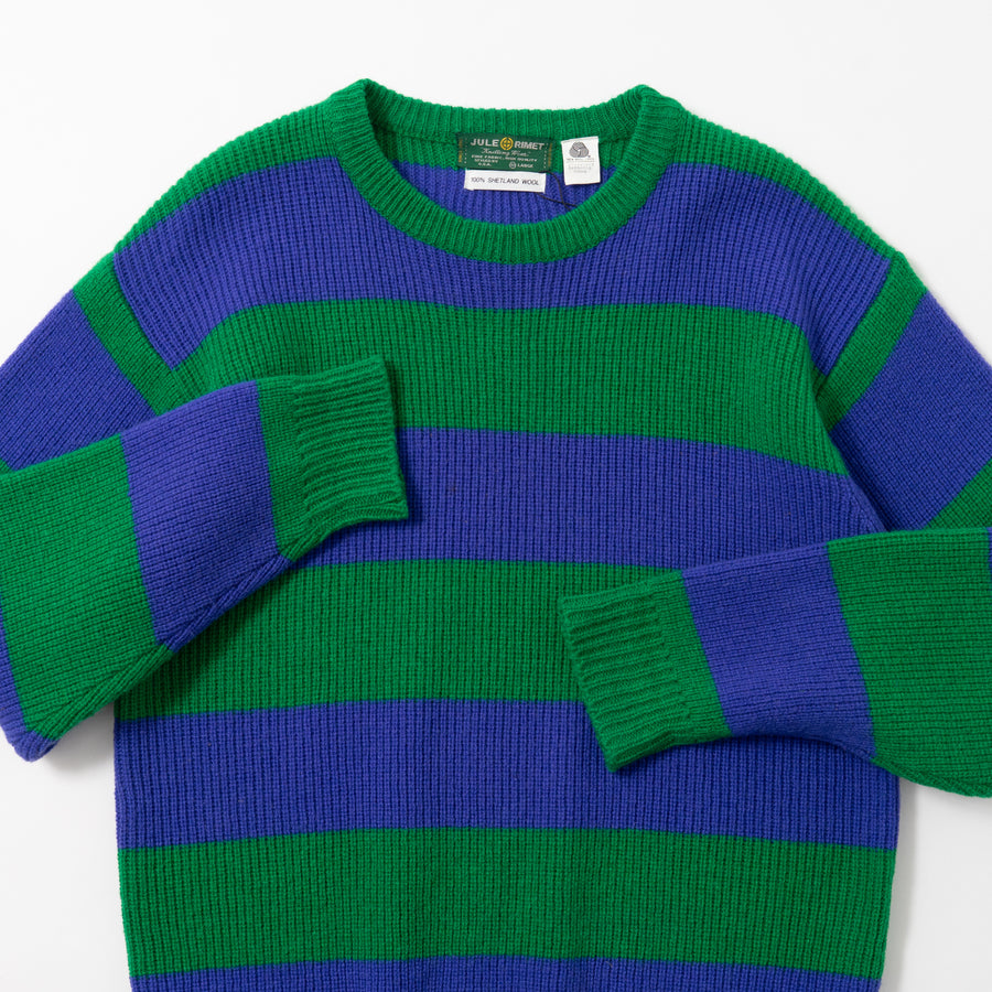 90's JULE RIMET STRIPED KNIT SWEATER