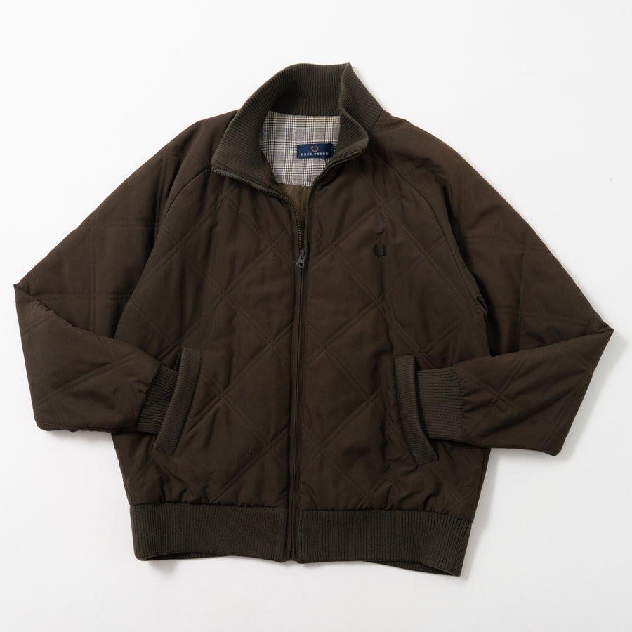 00's FRED PERRY FULL-ZIP PADDED JACKET