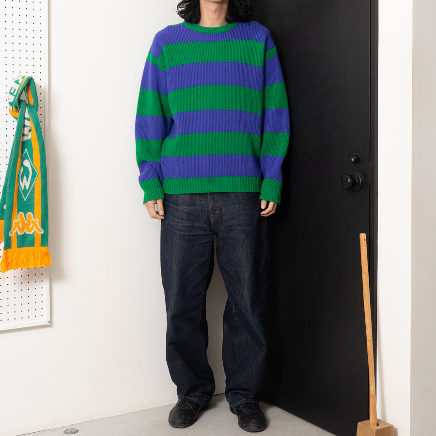 90's JULE RIMET STRIPED KNIT SWEATER