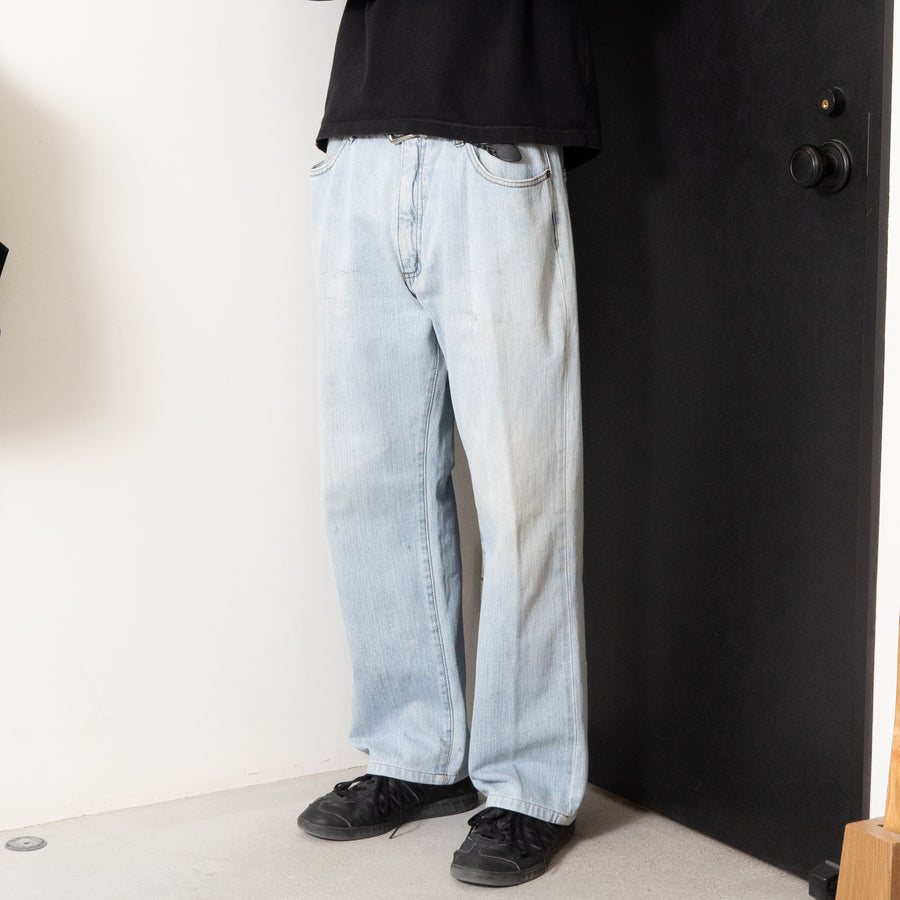 00'S HANES WASHED STRAIGHT JEANS