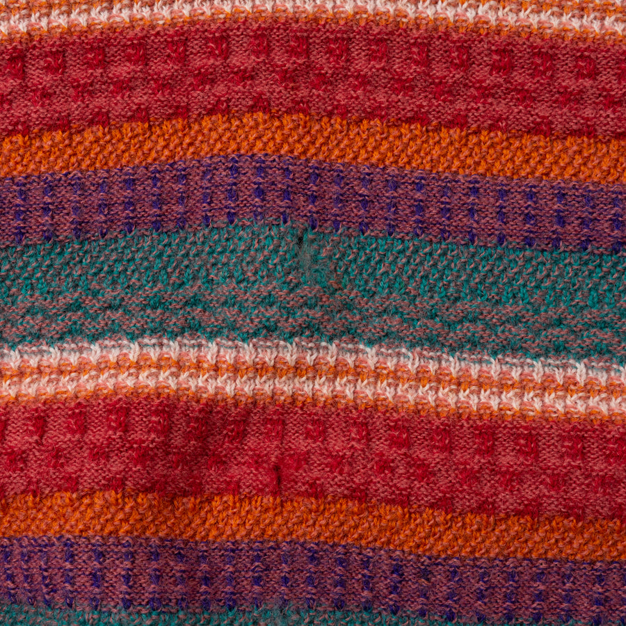 90's MIZUNO MULTI COLOR STRIPED KNIT SWEATER