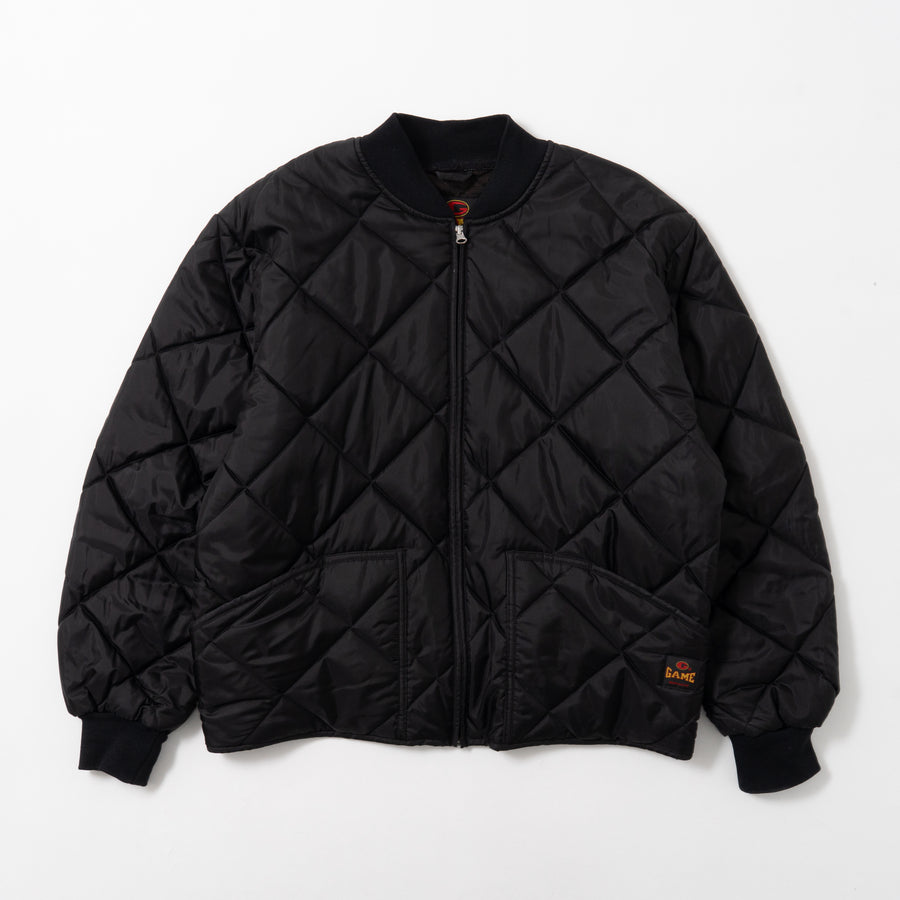 90's GAME SPORTWEAR QUILTING PADDED WORK JACKET