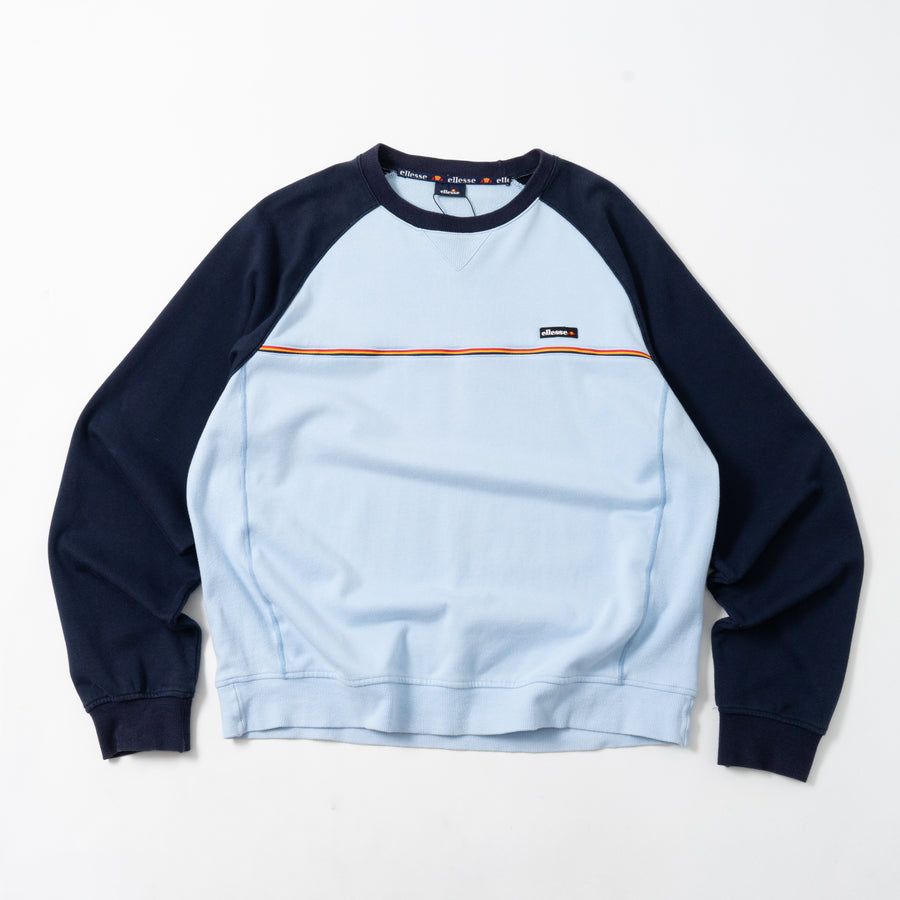 90's ellesse Lined Raglan Sleeve Sweatshirt