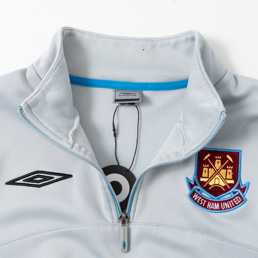 08/09 West Ham United Half-Zip Training Top