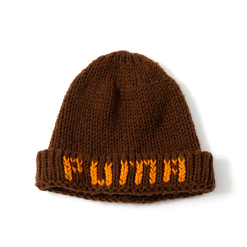 PUMA Logo Woven Low-Gauge Knit cap