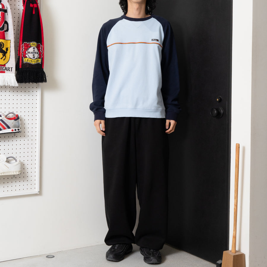 90's ellesse Lined Raglan Sleeve Sweatshirt