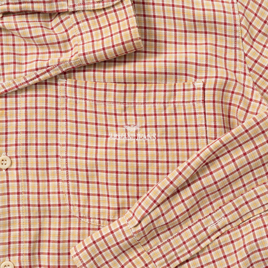 90's Armani Jeans Check B.D Shirt