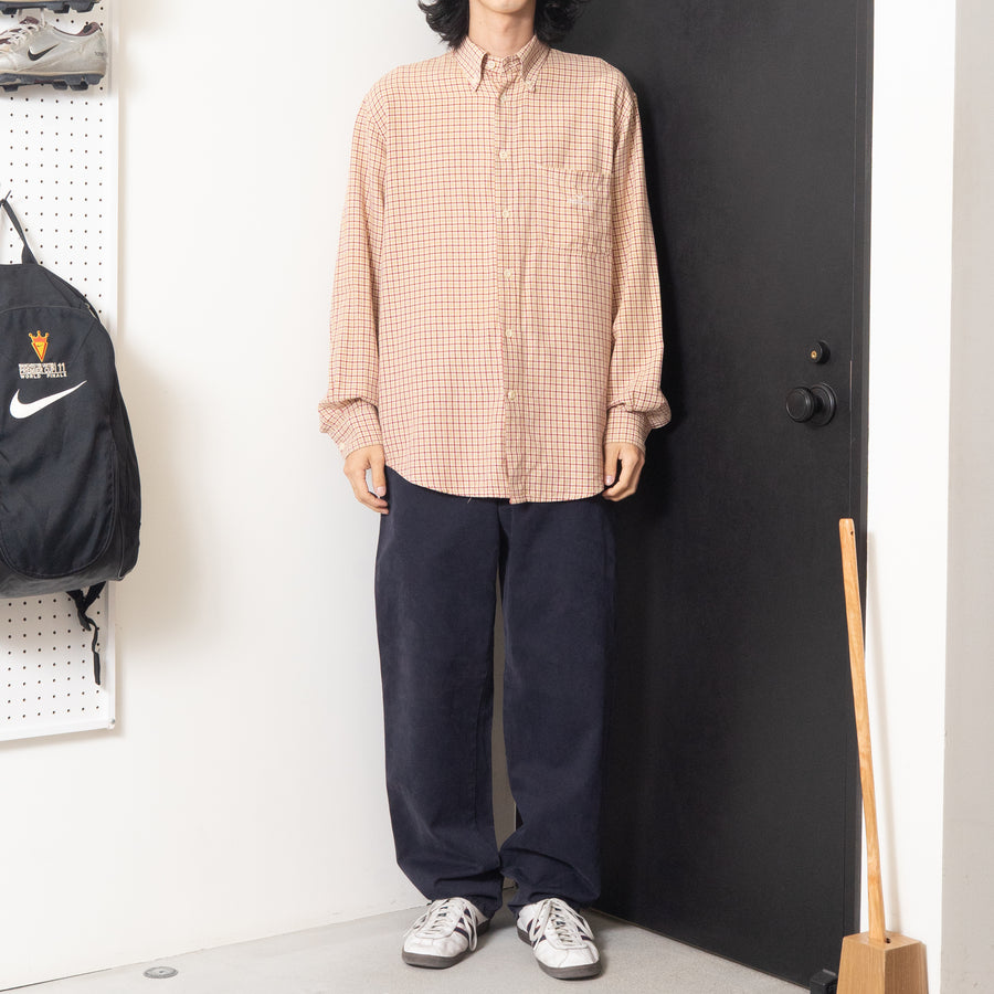 90's Armani Jeans Check B.D Shirt