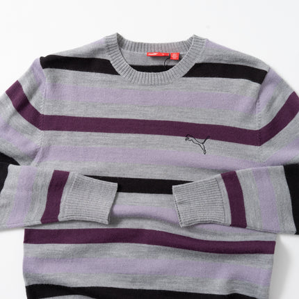 PUMA Striped Knit Sweater