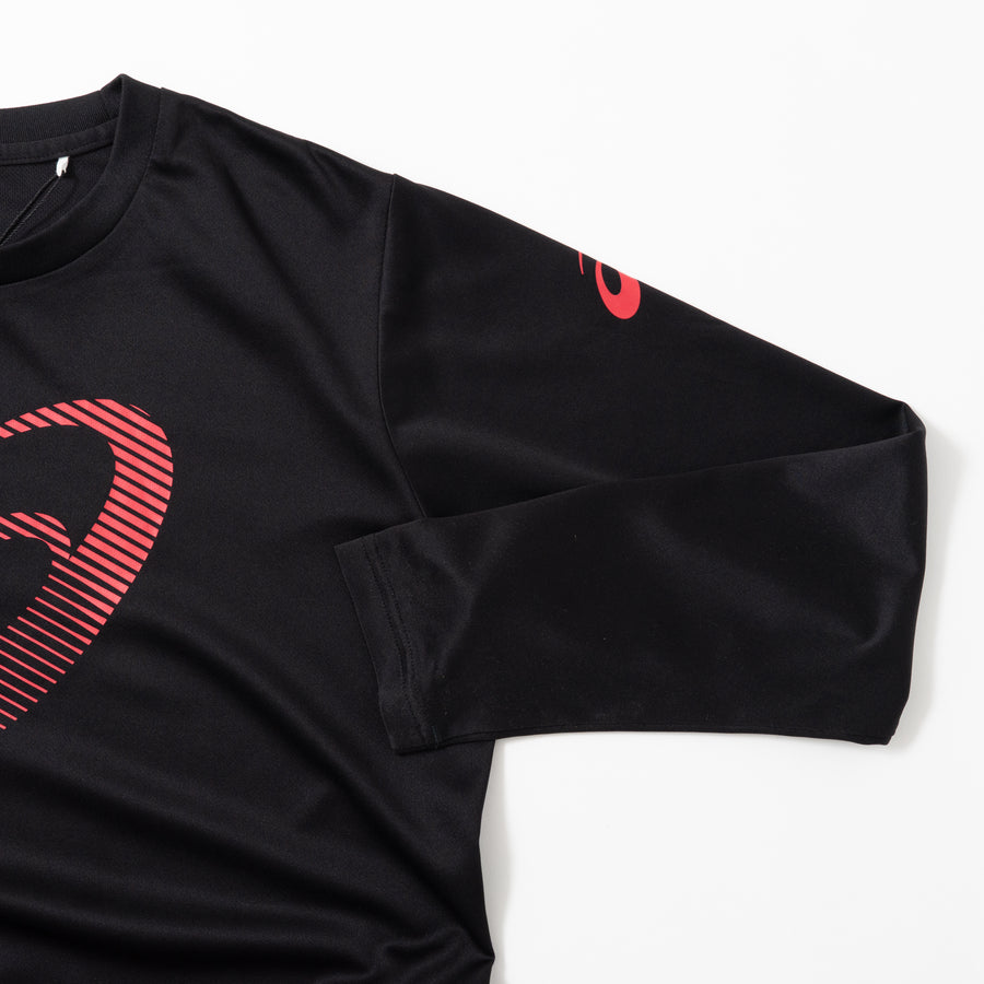 asics D1 Polyester L/S Tee