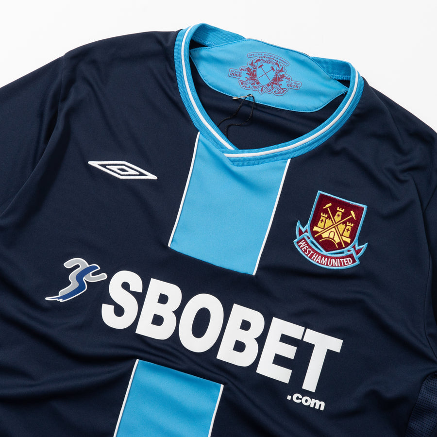 09/10 WEST HAM UNITED AWAY JERSEY
