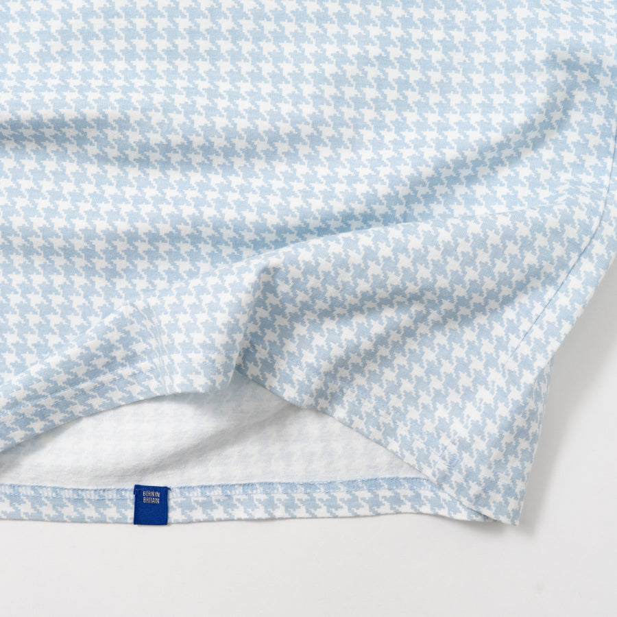 00's R.Newbold Houndstooth Raglan S/S Tee