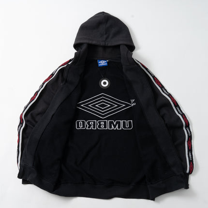 90's UMBRO Side Taped Zip-Up Hoodie