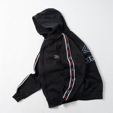 90's UMBRO Side Taped Zip-Up Hoodie