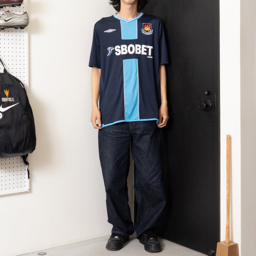 09/10 WEST HAM UNITED AWAY JERSEY