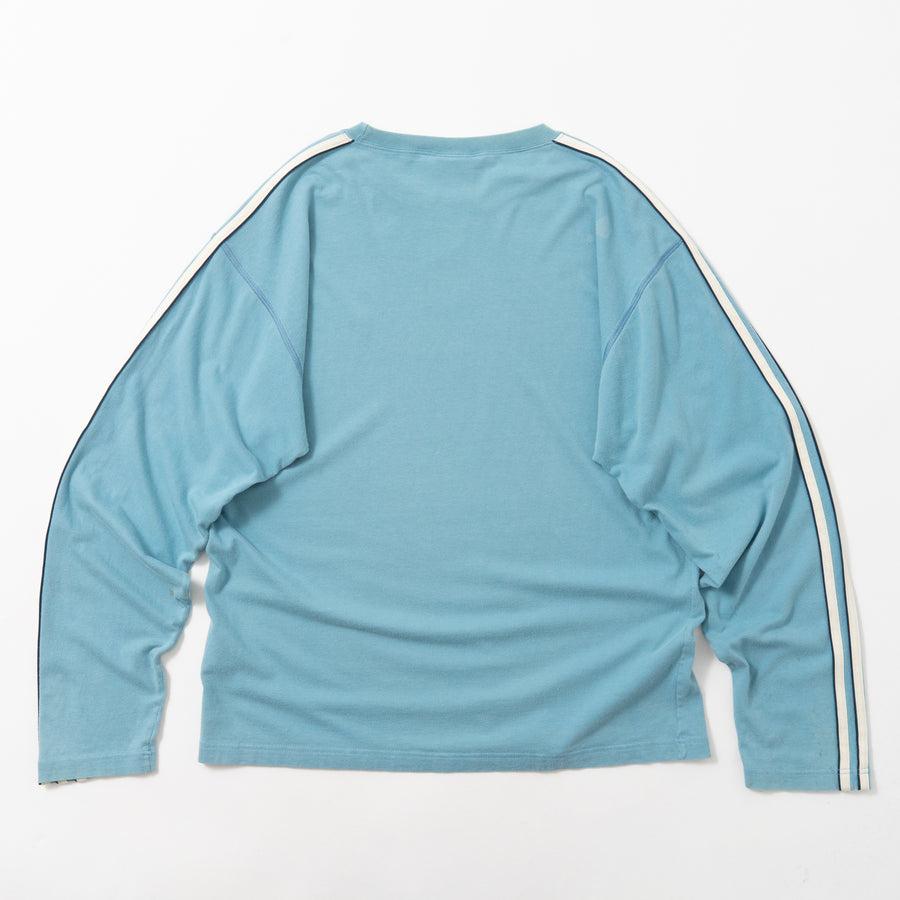 00's adidas 3 Striped L/S Tee