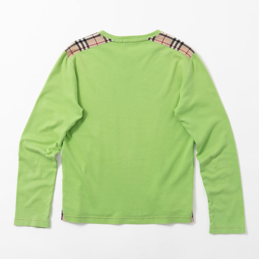 Burberry Black Label Nova Check L/S Tee