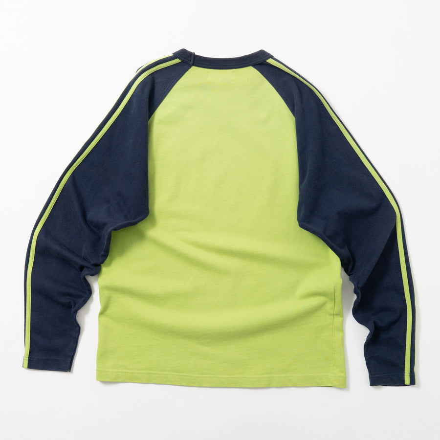 80's Fred Perry Side Line Raglan L/S Tee
