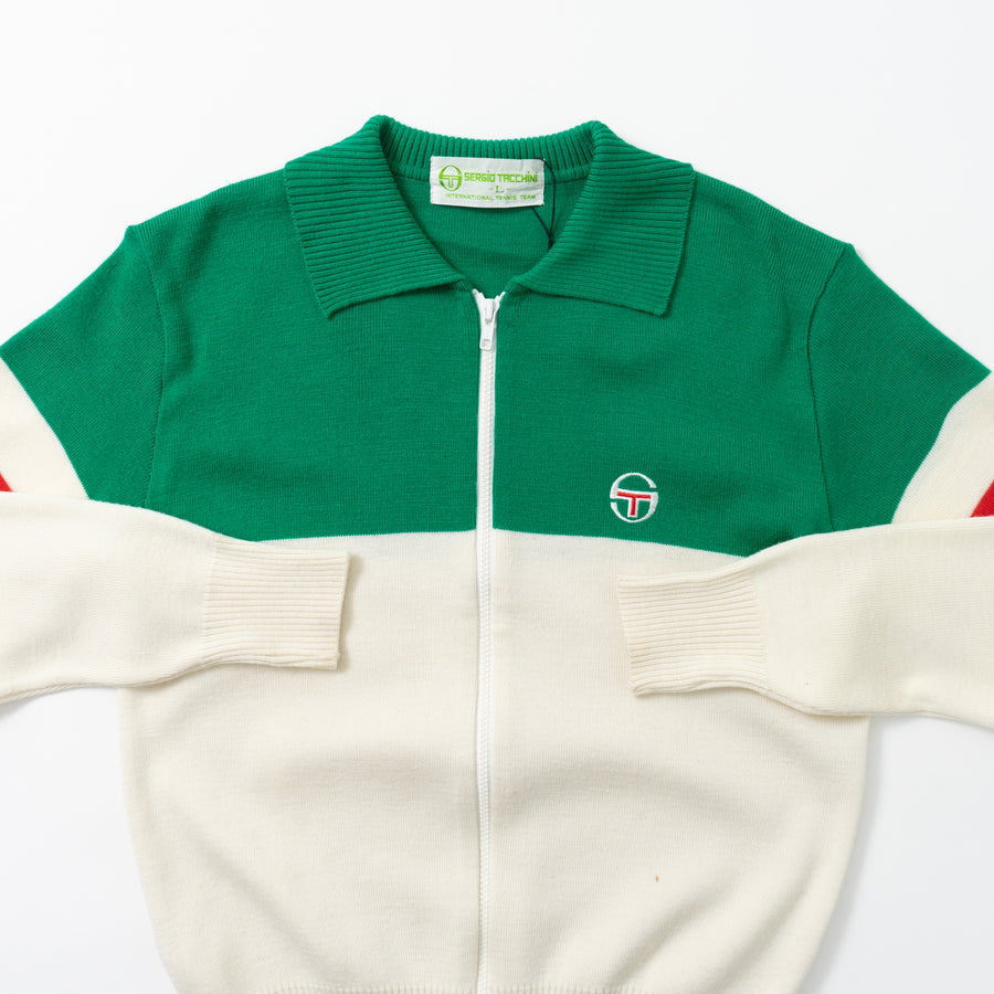 90's Sergio Tacchini Zip-Up Knit