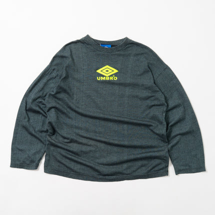 90's UMBRO Embroidered Logo L/S Tee