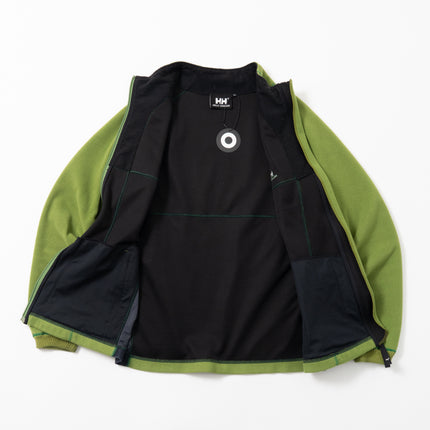 90's Helly Hansen Zip-Up Inside-Out Stitch Fleece Jacket