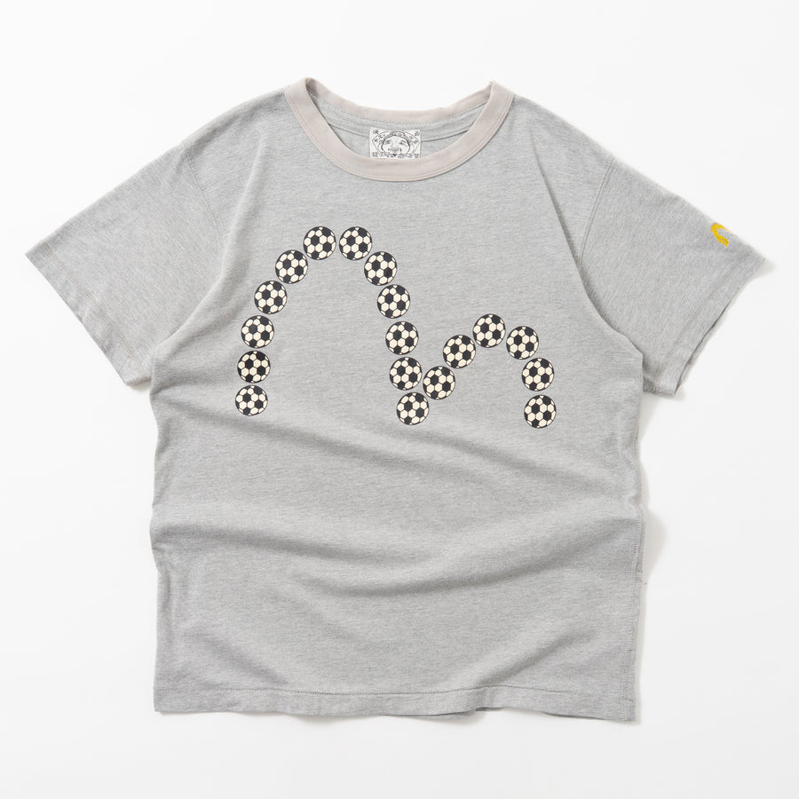 00's EVISU Football Logo S/S Tee