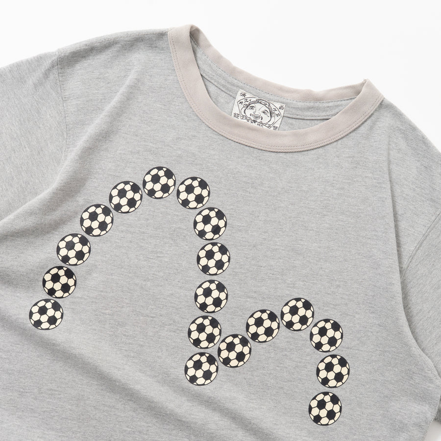 00's EVISU Football Logo S/S Tee