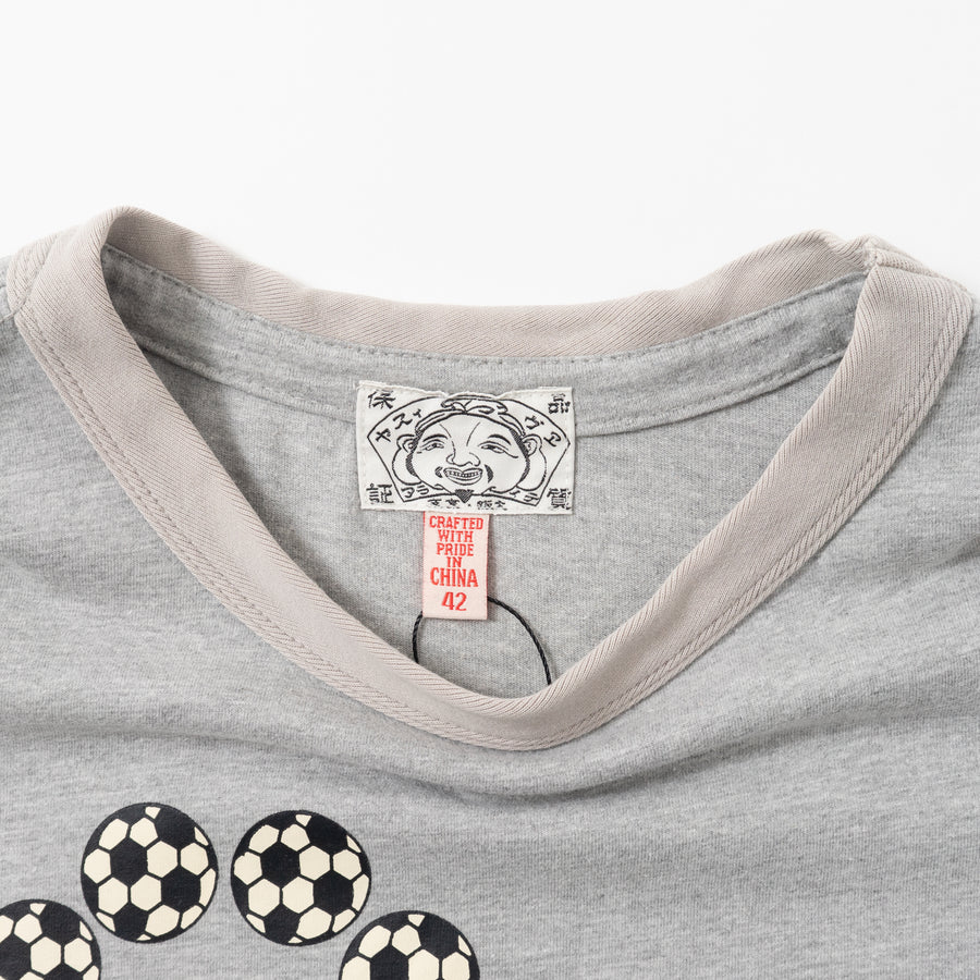 00's EVISU Football Logo S/S Tee