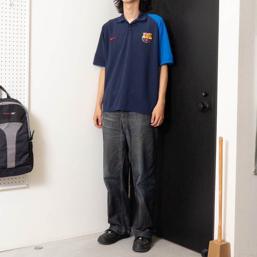 04/05 FC BARCELONA S/S POLO SHIRT