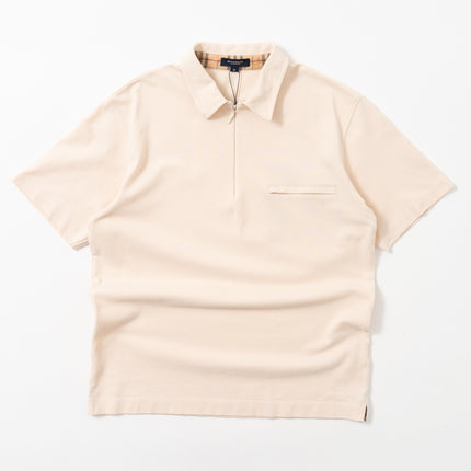 Burberry London Half-Zip S/S Polo Shirt