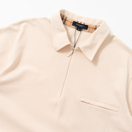 Burberry London Half-Zip S/S Polo Shirt