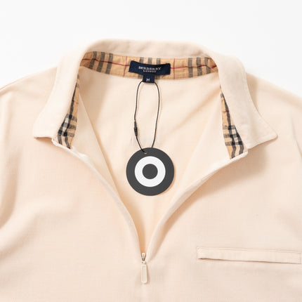 Burberry London Half-Zip S/S Polo Shirt