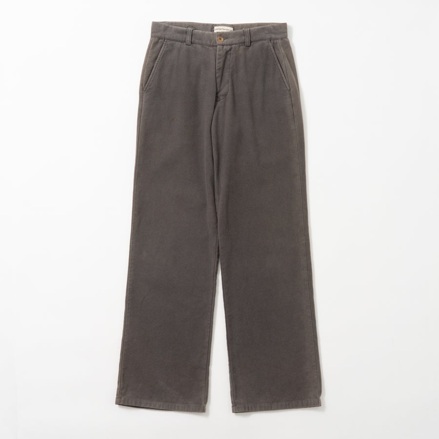 90's Emporio Armani Straight Cotton Pants