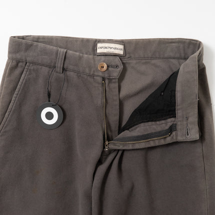 90's Emporio Armani Straight Cotton Pants
